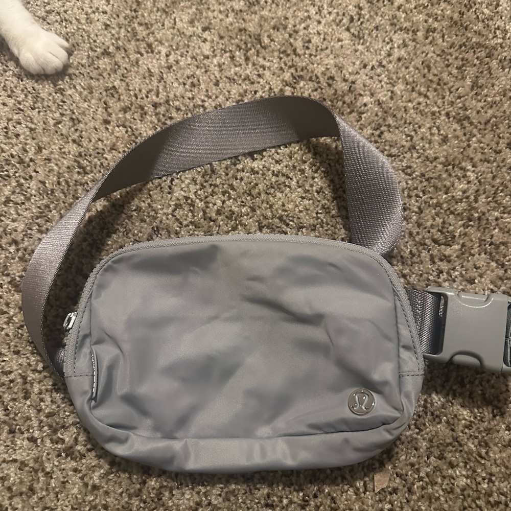 Lululemon Gray Belt Bag